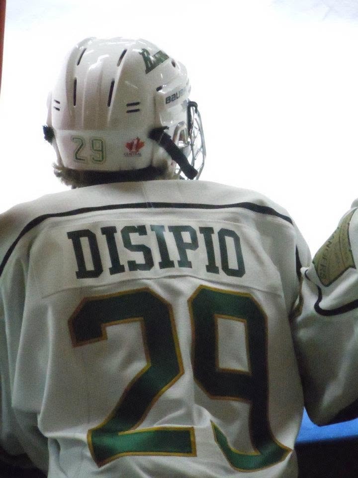Dan coaching on the ice